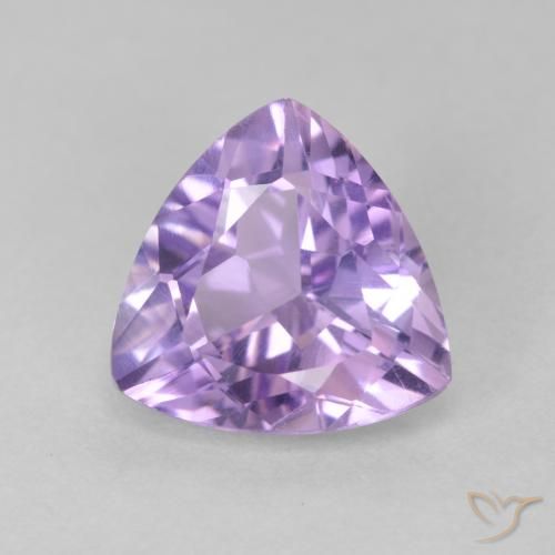 2.84ct Natürlicher Mittelviolett Amethyst, Trillion, VS