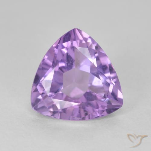 3.01ct Natürlicher Iris Violett Amethyst, Trillion, VS