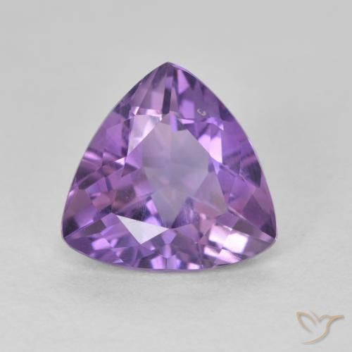 2.72ct Natürlicher Mittelviolett Amethyst, Trillion, VS