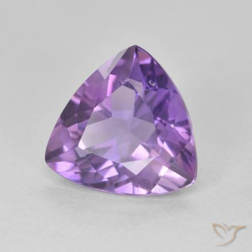 9,17 ctw natürlicher Mittelviolett Amethyst, Trillion, VS