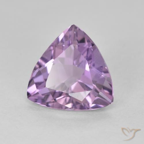 9,17 ctw natürlicher Rosaig-violett Amethyst, Trillion, VS