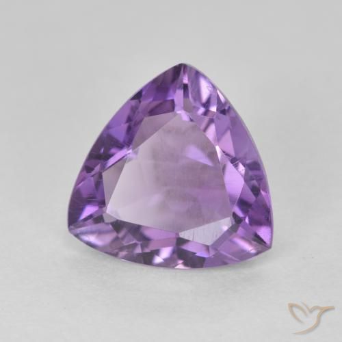9,17 ctw natürlicher Mittelviolett Amethyst, Trillion, VS