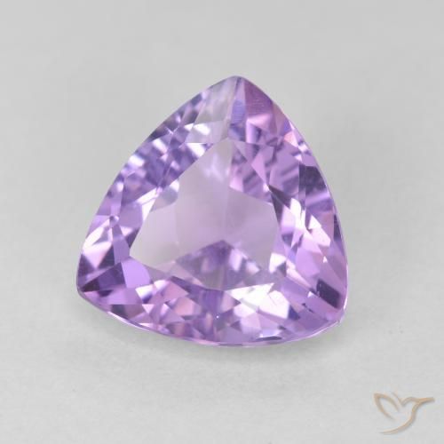 9,17 ctw natürlicher Rosaig-violett Amethyst, Trillion, VS
