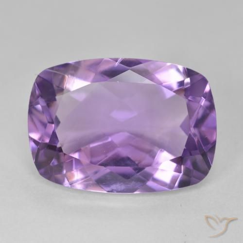 11.50ct Natürlicher Mittelviolett Amethyst, Kissen, VVS