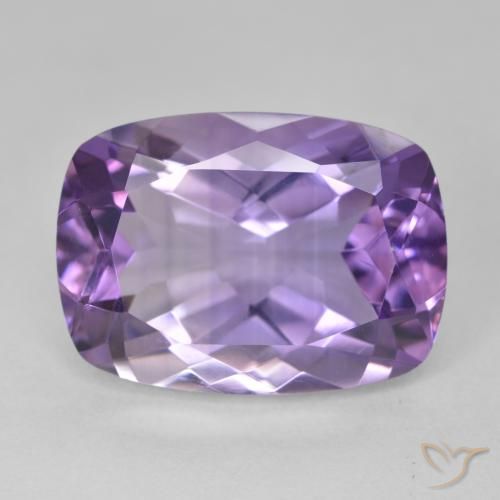 13.08ct Natürlicher tiefviolett Amethyst, Kissen, VVS