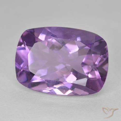9,17 ctw natürlicher Medium Light Purplish-Violet Amethyst, Kissen, VVS