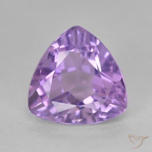 3.14ct Natürlicher tiefviolett Amethyst, Trillion, VS