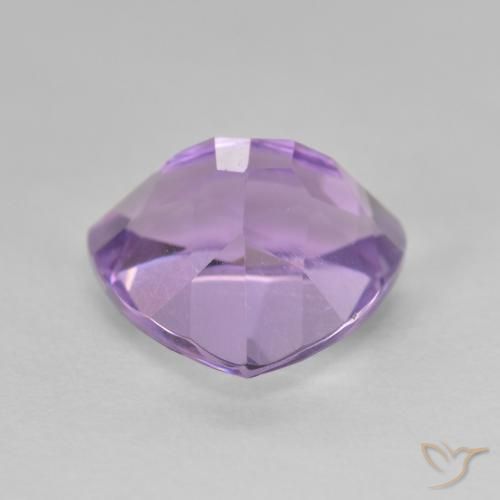 9,17 ctw natürlicher Rosaig-violett Amethyst, Trillion, VS
