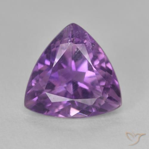 2.83ct Natürlicher Mittelviolett Amethyst, Trillion, VS