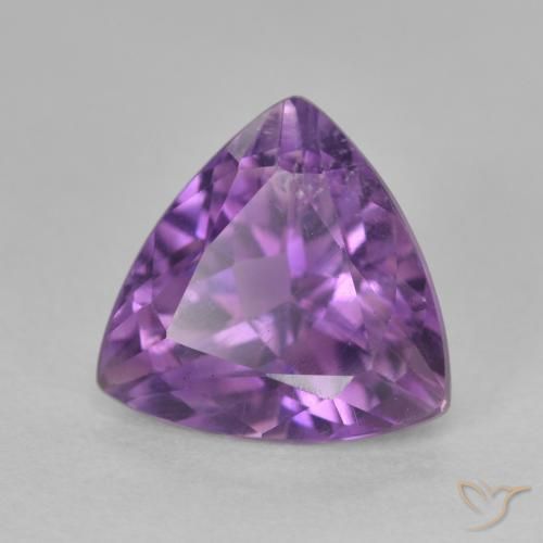 9,17 ctw natürlicher Mittelviolett Amethyst, Trillion, VS