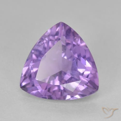 9,17 ctw natürlicher Tiefes Irisviolett Amethyst, Trillion, VS