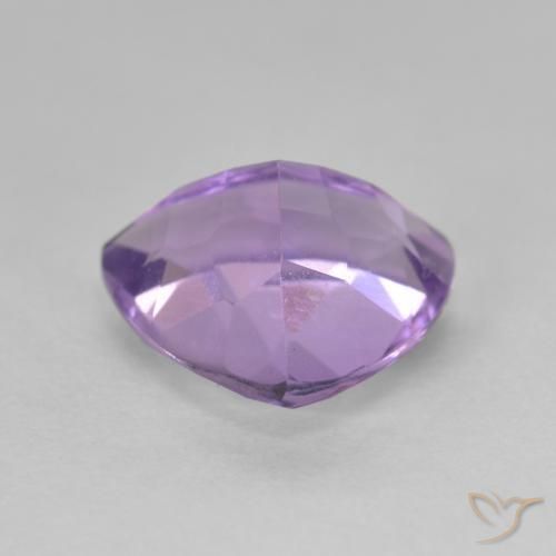 9,17 ctw natürlicher Tiefes Irisviolett Amethyst, Trillion, VS