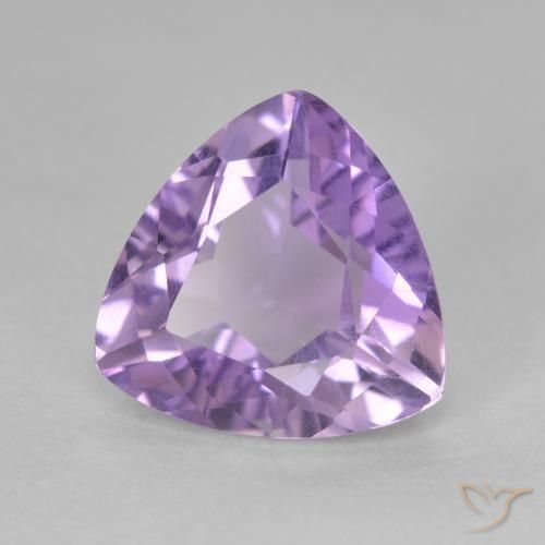 9,17 ctw natürlicher Tiefes Irisviolett Amethyst, Trillion, VS