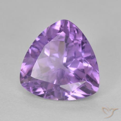 9,17 ctw natürlicher Tiefes Irisviolett Amethyst, Trillion, VS