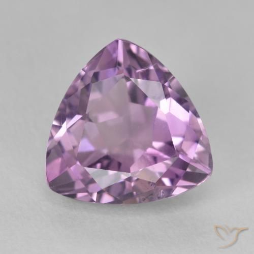 9,17 ctw natürlicher gräulich-v Amethyst, Trillion, VS
