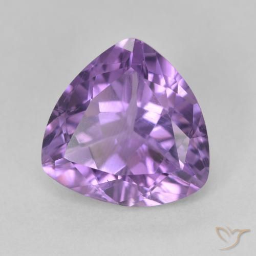 9,17 ctw natürlicher Rosaig-violett Amethyst, Trillion, VS