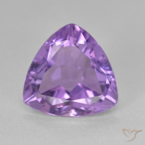 2.82ct Natürlicher Rosaig-violett Amethyst, Trillion, VS