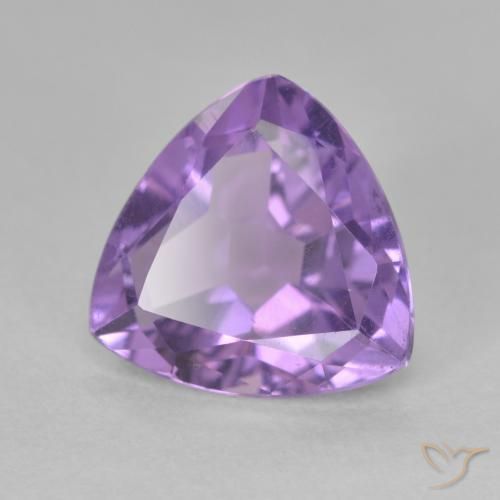 9,17 ctw natürlicher Rosaig-violett Amethyst, Trillion, VS