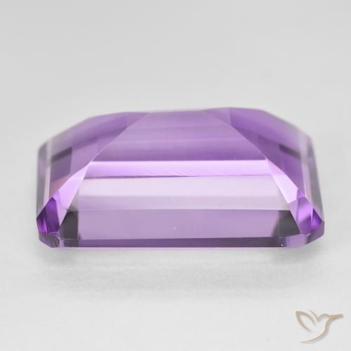 9,17 ctw natürlicher Medium Light Purplish-Violet Amethyst, Oktagonschliff, VVS