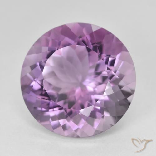 9,17 ctw natürlicher Mittelviolett Amethyst, Runden, VVS