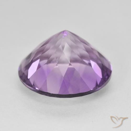 9,17 ctw natürlicher Mittelviolett Amethyst, Runden, VVS
