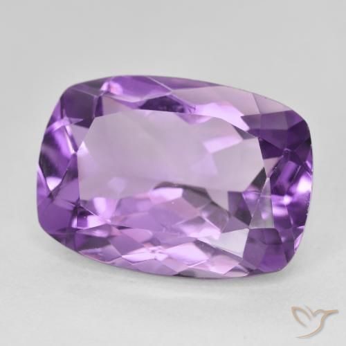 9,17 ctw natürlicher Medium Light Purplish-Violet Amethyst, Kissen, VVS