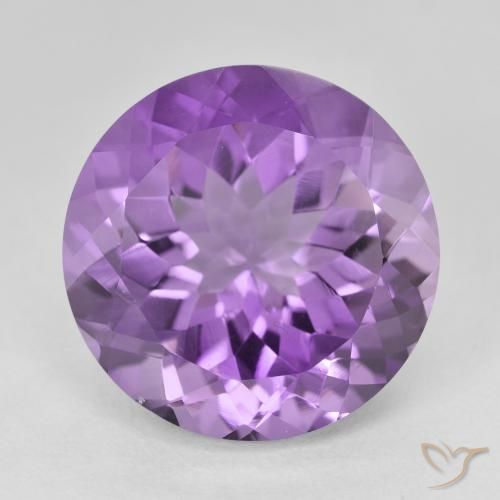 14.30ct Natürlicher tiefviolett Amethyst, Runden, VVS