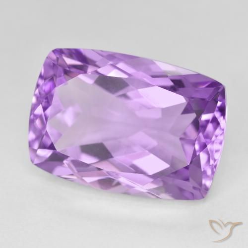 9,17 ctw natürlicher Lilaisch-violett Amethyst, Kissen, VVS