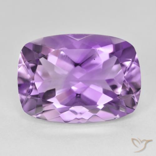 12.99ct Natürlicher Lilaisch-violett Amethyst, Kissen, VVS
