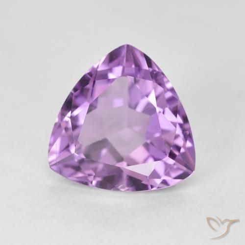 9,17 ctw natürlicher Rosaig-violett Amethyst, Trillion, VS