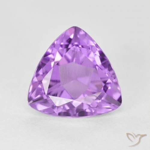 3.01ct Natürlicher Mittelrosa Violett Amethyst, Trillion, VS