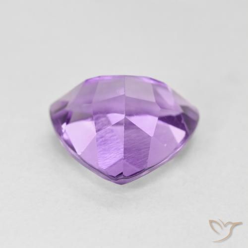 9,17 ctw natürlicher Mittelrosa Violett Amethyst, Trillion, VS