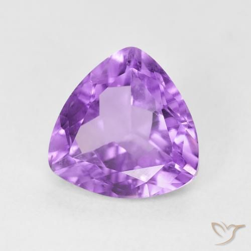 9,17 ctw natürlicher Rosaig-violett Amethyst, Trillion, VS