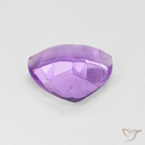 9,17 ctw natürlicher Rosaig-violett Amethyst, Trillion, VS