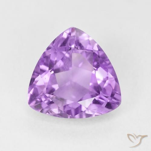 2.74ct Natürlicher Rosaig-violett Amethyst, Trillion, VS
