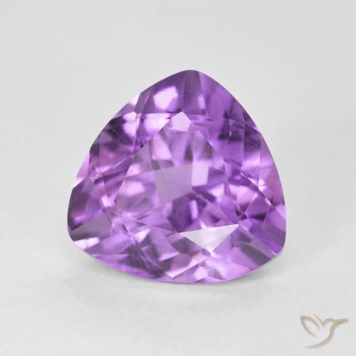 9,17 ctw natürlicher Rosaig-violett Amethyst, Trillion, VS