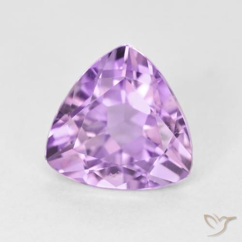 9,17 ctw natürlicher Mittelrosa Violett Amethyst, Trillion, VS