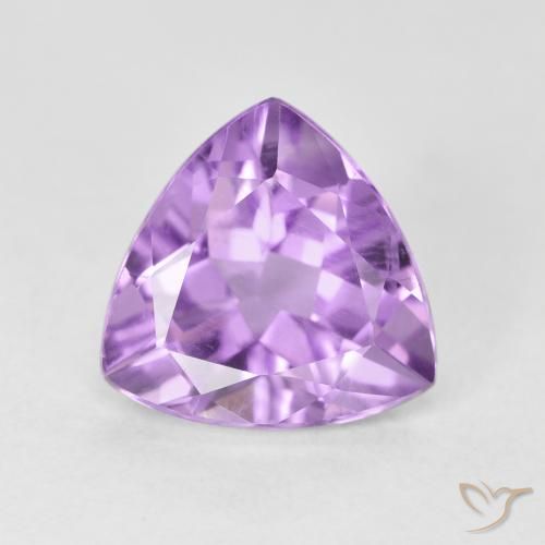 2.80ct Natürlicher hellviolett Amethyst, Trillion, VS
