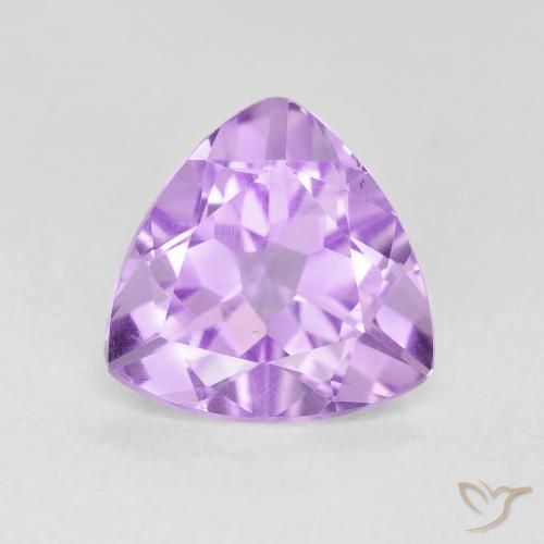 2.74ct Natürlicher hellviolett Amethyst, Trillion, VS