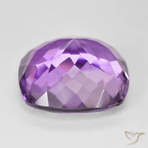 9,17 ctw natürlicher tiefrosa-violett Amethyst, Kissen, VVS-VS