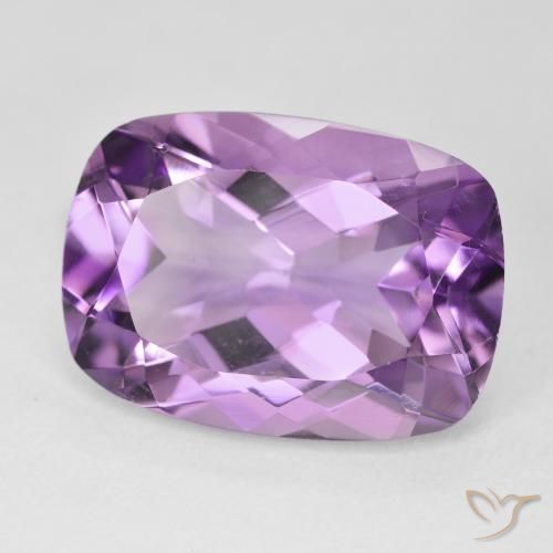 9,17 ctw natürlicher Rosaig-violett Amethyst, Kissen, VVS