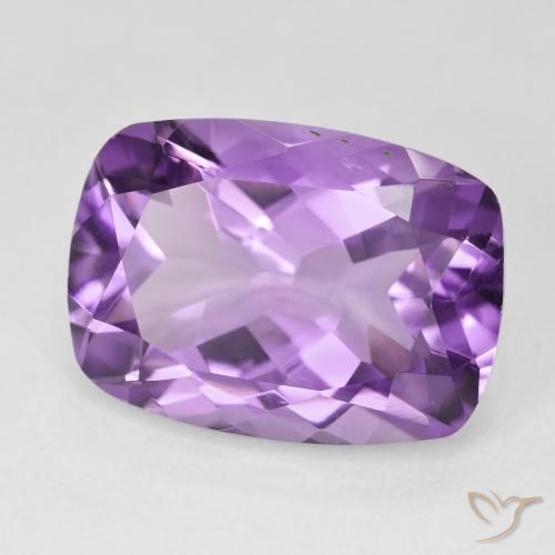 9,17 ctw natürlicher Mittelviolett Amethyst, Kissen, VVS