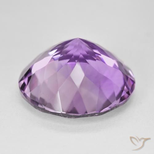9,17 ctw natürlicher Rosaig-violett Amethyst, Runden, VVS