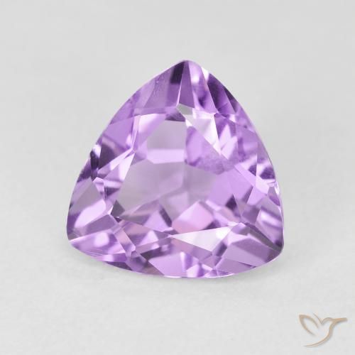 9,17 ctw natürlicher Rosaig-violett Amethyst, Trillion, VS