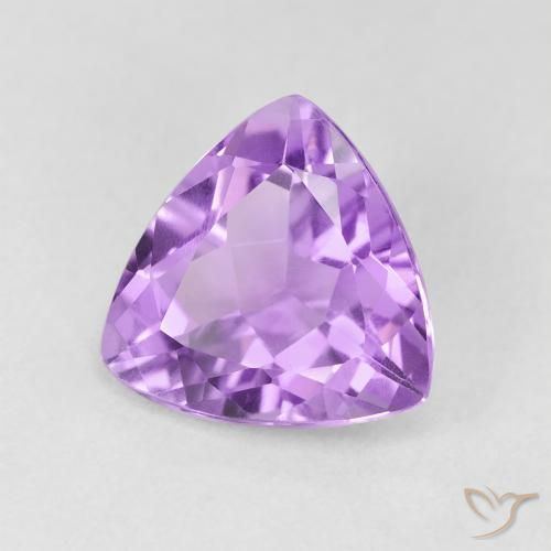 9,17 ctw natürlicher Mittelrosa Violett Amethyst, Trillion, VS