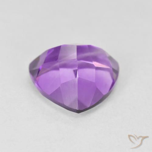 9,17 ctw natürlicher Rosaig-violett Amethyst, Trillion, VVS-VS