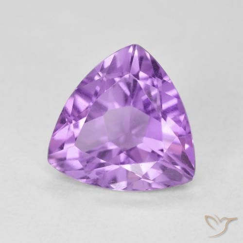 9,17 ctw natürlicher Rosaig-violett Amethyst, Trillion, VS