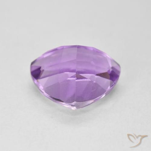 9,17 ctw natürlicher Rosaig-violett Amethyst, Trillion, VS