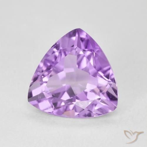 9,17 ctw natürlicher Hellrosa Violett Amethyst, Trillion, VS