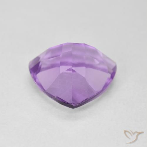 9,17 ctw natürlicher Hellrosa Violett Amethyst, Trillion, VS